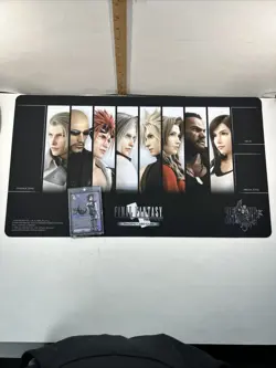 Final Fantasy 7 25Th Anniversary Play Mat trading cards - Image 1
