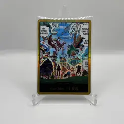 DON!! Card (Egghead) (Gold) The Azure Sea's Seven Foil - Image 1