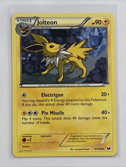 Jolteon Dark Explorers Regular Card 37/108 NM Condition - Image 1