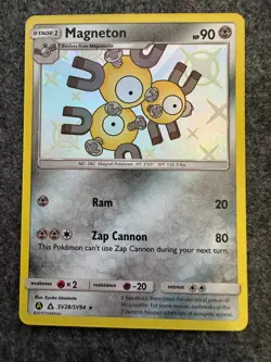 Pokemon Card Magneton SV28/SV94 Hidden Fates Shiny Vault Near Mint - Image 1