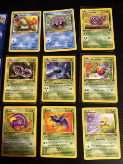 Pokemon Tcg 1st Edition Fossil Card Lot Golem Kingler Weezing - Image 4