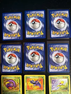 Pokemon Tcg 1st Edition Fossil Card Lot Golem Kingler Weezing - Image 5
