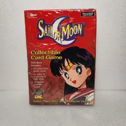 Sailor Moon Collectible Card Game Premiere Edition Sailor Mars 60 Cards Sealed - Image 1