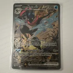 Greninja ex 132 Scarlet & Violet Promo Full Art Holo Pokemon Card - Image 1