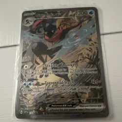 Greninja ex 132 Scarlet & Violet Promo Full Art Holo Pokemon Card - Image 3