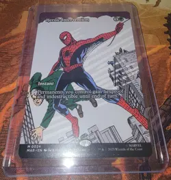 Heroic Intervention Borderless M0034 Marvel's Spiderman Magic the Gathering MTG - Image 1