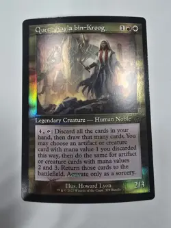 Queen Kayla bin-Kroog (Retro Frame) (BRO Promo) Unique and Miscellaneous Promos - Image 1