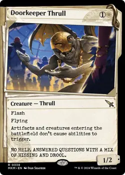 Doorkeeper Thrull (Showcase) [Murders at Karlov Manor] MTG - Image 1