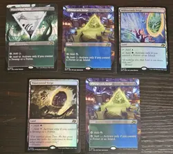 Magic the Gathering Verge Land Lot - Lot of 5 - Image 1