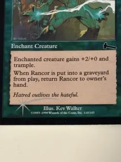 Rancor - FOIL Urza's Legacy *NM/LP* - Magic the Gathering MTG - Image 5