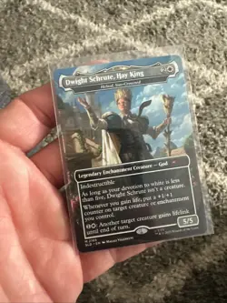 Dwight Schrute, Hay King - Heliod, Sun-Crowned Secret Lair Drop Regular - Image 1