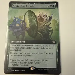 Springleaf Parade (Extended Art) Commander: Lorwyn Eclipsed Regular - Image 1