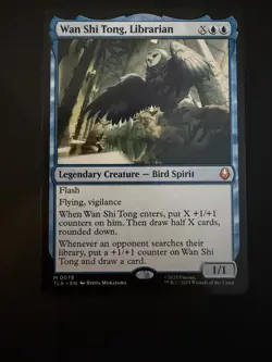 1x MTG Wan Shi Tong, Librarian TLA 0078 NM - Image 2
