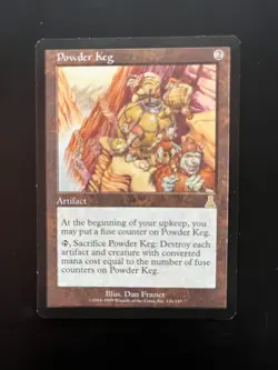 MTG Powder Keg Urza's 875c Destiny - See pictures for condition - Image 1