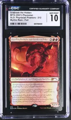 URABRASK THE HIDDEN Secret Lair Foil Mythic Praetors CGC 10 MTG - Image 1