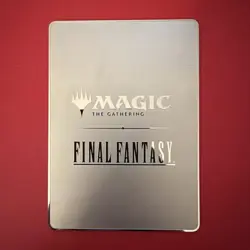 MTG FF English Token – Sephiroth, One‑Winged Angel Stainless Steel Emblem - Image 4