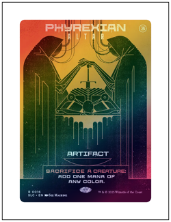 1x Phyrexian Altar, 0016, Foil, Secret Lair Encyclopedia, Magic MTG NM - Image 1