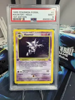 Pokemon 1999 1st Edition Haunter Holo Rare #6 PSA 9 Mint - Image 1