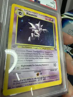Pokemon 1999 1st Edition Haunter Holo Rare #6 PSA 9 Mint - Image 2