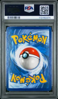 PSA 7 NM Mudkip 11/17 Cosmos Holo Promo Pokemon EX Pop Series 4 Low Pop *RARE - Image 2