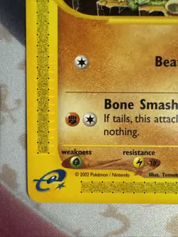 Pokemon TCG Cubone Expedition Base Set 103/165, Regular Common - Image 5