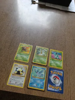Pokemon Cards Mixed Lot of 6 - Image 1
