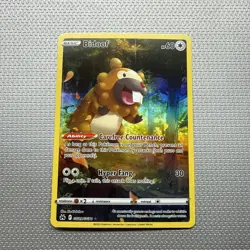 Pokemon Bidoof GG29/GG70 Crown Zenith: Galarian Gallery Holo TCG NM Condition - Image 1