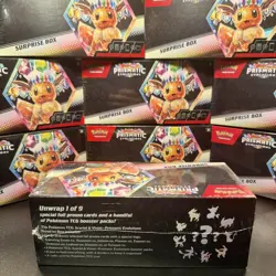 Pokemon Prismatic Evolutions Surprise Box – LOT OF 6 – SEALED - Image 5