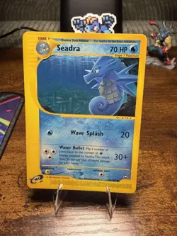 Seadra 58/147 Aquapolis 2002 Pokemon Card TCG - Image 1
