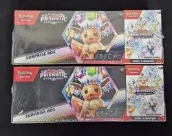 Sam’s Club Pokemon Prismatic Evolutions Surprise Box & Booster Bundle Sealed X2 - Image 1