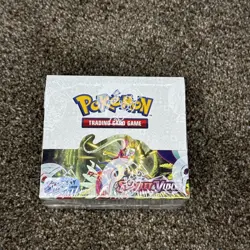 Pokemon TCG Scarlet and Violet Base Set Booster Box 36 Packs, New Sealed - Image 1