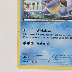 Wartortle 30/149 Uncommon BW Boundaries Crossed MP Pokemon - Image 4