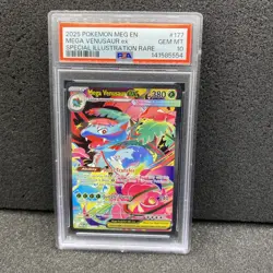 Mega Venusaur EX #177 PSA 10 Gem Mint | Special Illustration Rare | Pokemon TCG - Image 1