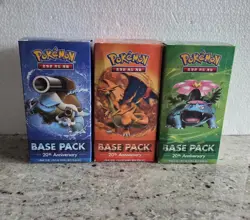Korean CP6 - 20th Anniversary Pokemon TCG - Set of 3 EMPTY Display Booster Boxes - Image 1