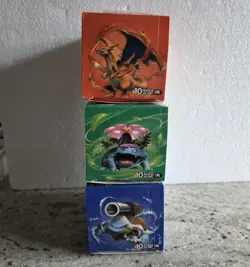 Korean CP6 - 20th Anniversary Pokemon TCG - Set of 3 EMPTY Display Booster Boxes - Image 2