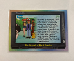 EP9 - The School of Hard Knocks HOLO Pokemon 2000 Topps TV Animation Edition - Image 2