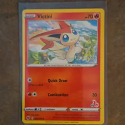 Pokemon TCG Victini 007/073 Battle Academy 2022 Basic 70HP - Image 1