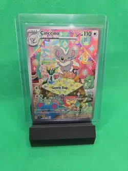 Pokemon TCG Cinccino SV-Temporal Forces 183/162 Illustration Rare Mint Condition - Image 1