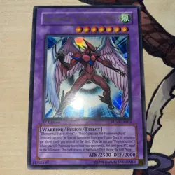 Yu-Gi-Oh! TCG Elemental Hero Air Neos STON-EN034 Ultra Rare 1st Edition DMG - Image 1