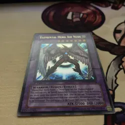 Yu-Gi-Oh! TCG Elemental Hero Air Neos STON-EN034 Ultra Rare 1st Edition DMG - Image 4
