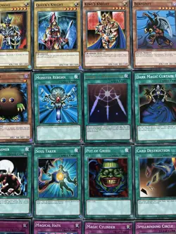 YuGiOh Yugi Valkryion Magnet Warrior Alt Art Dark Magician Mythical Beast Deck - Image 3