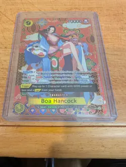 Boa Hancock OP14-112 SP Super Rare English One Piece ⚡ - Image 1