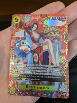 Boa Hancock OP14-112 SP Super Rare English One Piece ⚡ - Image 3