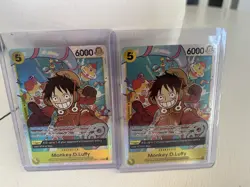 (2) Monkey.D.Luffy OP07-109 SR ONE PIECE 500 Years in the Future ENGLISH - Image 1