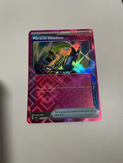 Miracle Headset : 183/191 Surging Sparks : Ace Spec : Pokemon Card : Pack Fresh - Image 1