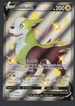 Pokemon Boltund V SWSH: Sword & Shield Promo Cards #SWSH085 NM - Image 1