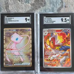 Pokemon TCG Graded Card Lot 12 EX Dragapult Alakazam Mew Leafeon - Image 3