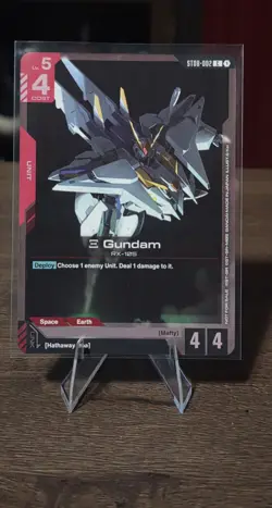 [ENG] Gundam Card Game - Xi Gundam - ST08-002 C Alt Art Promo Foil - Image 1