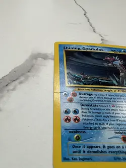 Pokemon TCG Shining Gyarados Holo Neo Revelation Card 65/64 - Image 2