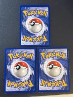 Legendary Bird Trio Holo Fossil Pokemon Cards Articuno Zapdos Moltres LP - Image 2